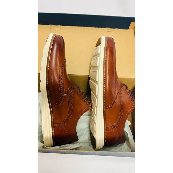 NEW! COLE HAAN MEN\'S‎ C26471 SHOE BRN 10.5 main image 9